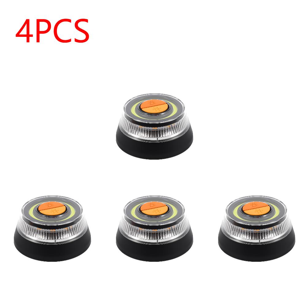 1-5Pcs Car Emergency Beacon Light With 2 Light Modes High Brightness Roof Warning Light Safety Signal Lamp Strobe Flashing Lamp