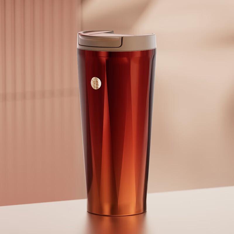 Starbucks Lucky Red Badge Thermos Mug