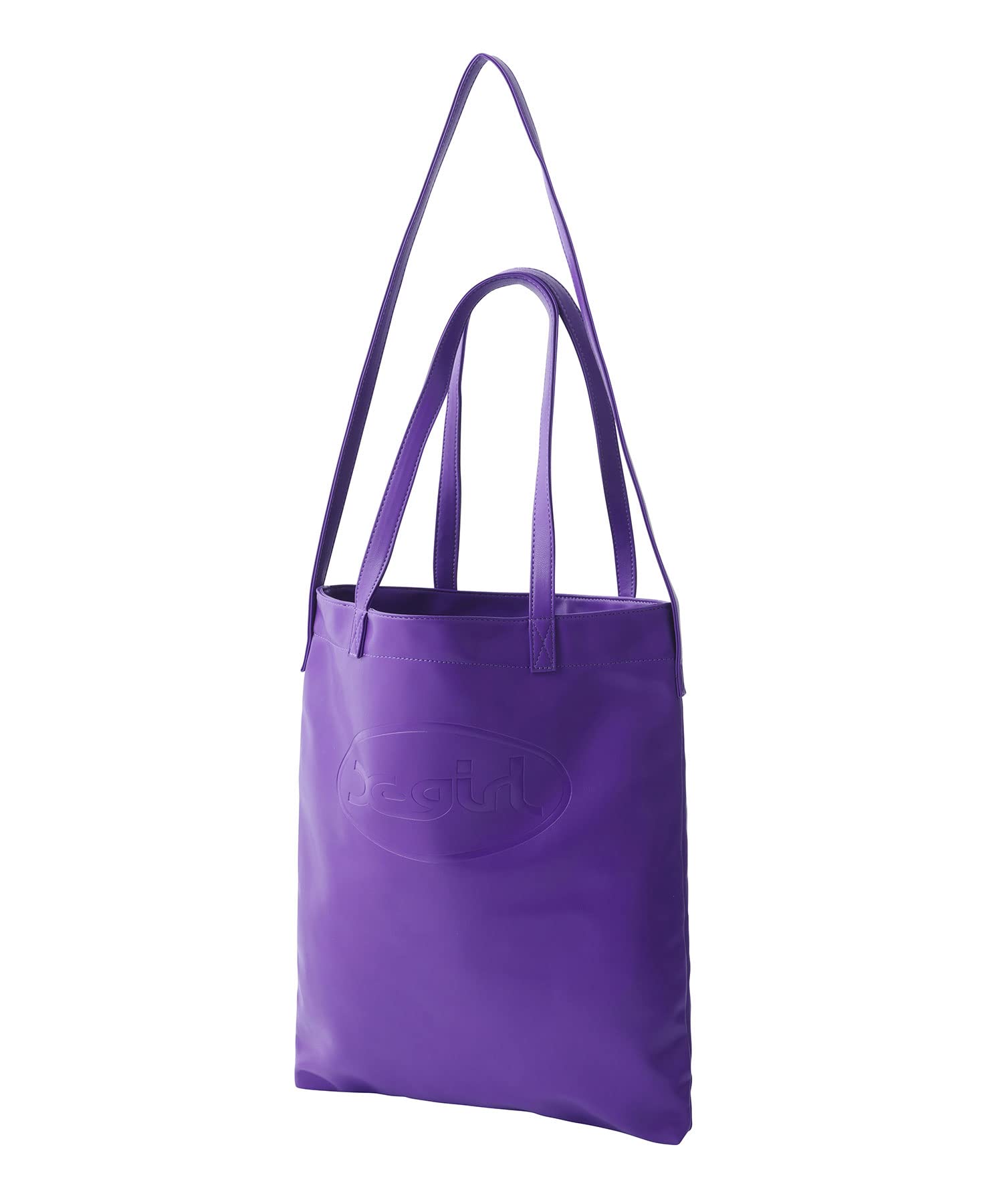 

Tote Bag FAUX LEATHER 2WAY BIG TOTE 105213053005 Purple [X-girl] Women s фіолетовий
