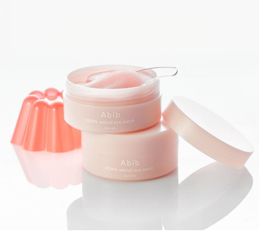 ABIB PDRN Retinální oční náplasti Glow Jelly 84g (60 ea) – Zpevňující a rozjasňující hydrogelové náplasti