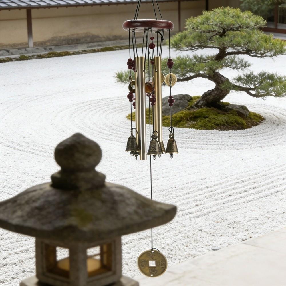 Metal Bell Metal Wind Chimes Garden Home Hanging Ornaments Wind Chime Pendant  Home Outdoor