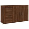 821003 vidaXL Buffet Brown Oak 100x33x59.5 Cm Engineered Wood