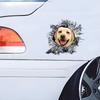 Labrador Autoaufkleber Kratzschutz Selbstklebendes Wasserdichtes Abziehbild, Verwendet für Auto, Laptop, Motorrad, Van, Wohnmobil