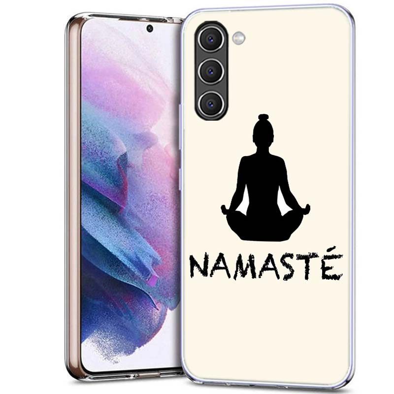 

Hot Sell Yoga Namaste Phone Case for Samsung A54 A14 A24 A34 A17 A37 A57 A55 A35 A25 A15 A13 A23 A33 A53 A07 A05S A04S A03 A73 G Samsung A53