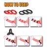 Reusable Silicone Penis Ring for Men Soft Cock Ring Penis Sex Toy for Men