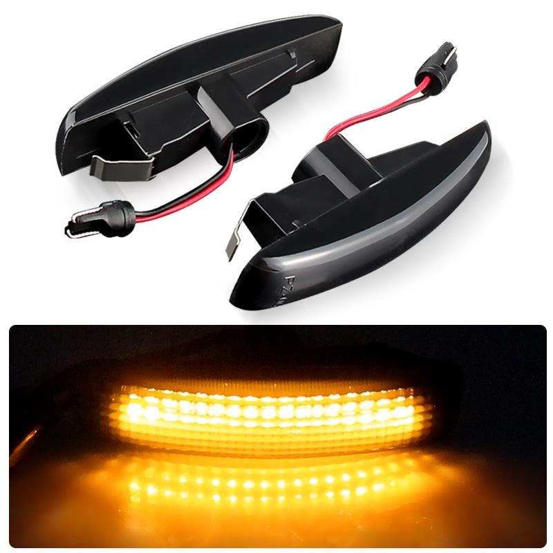 

2Pcs LED Turn Signal Light Side Marker Lamp for Land Rover LR2 Freeland 2 L359 LR3 LR4 Discovery 3 4 L319 Rover Sport L320