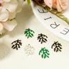 5 Piece Brass Enamelled Sequins Charms Brass Color Multicolor Coral Enamel Pendants For DIY Necklace Jewelry Making 20mm x 15mm