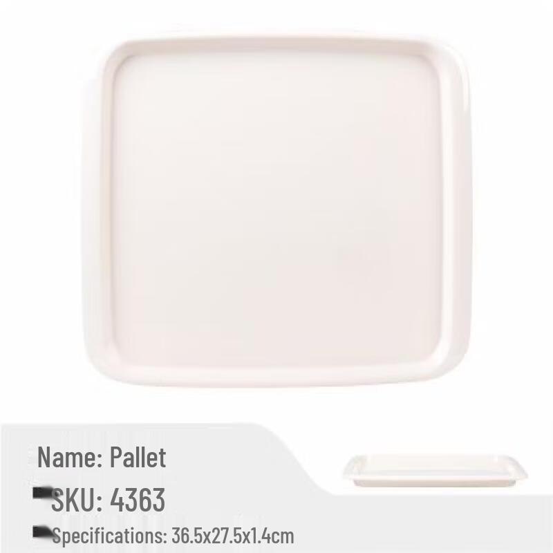 WUHE A5 Food Grade Melamine Serving Tray