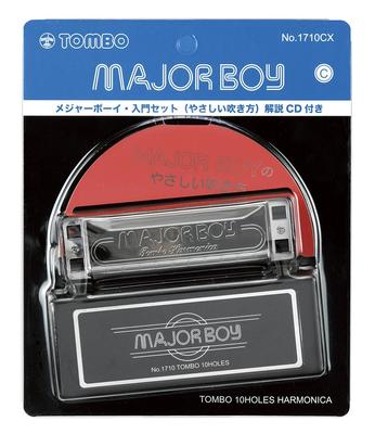 TOMBO 10-Hole C Key Harmonica Beginner Set 1710CX