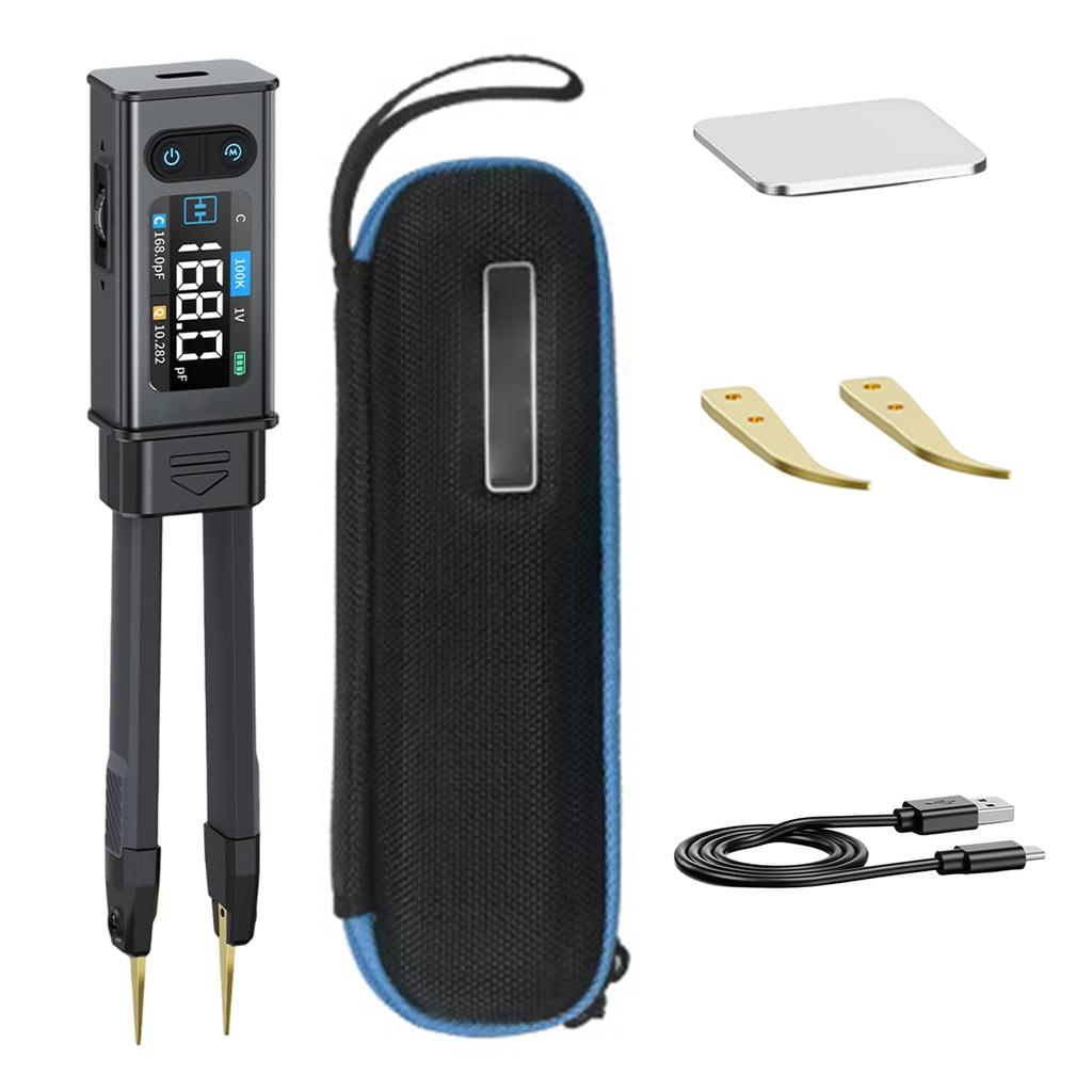 Professional Flows Tester Tool Using Kelvin Clip Technology ABS Bridge Meter Designs for Confined Space Measurement