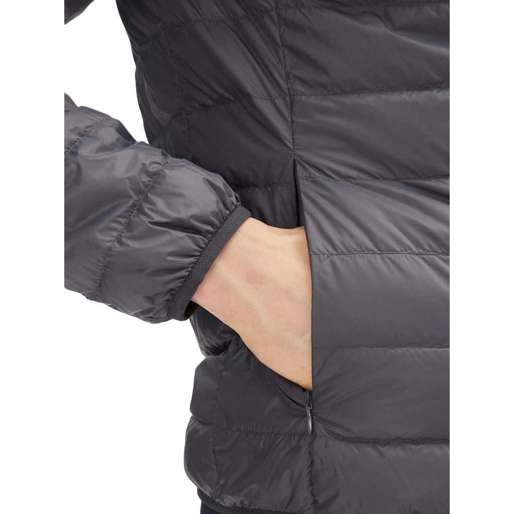 Emporio Armani Logo Letter Stand Collar Zipper Long Sleeve Down Jacket Men outerwear Gray 8NPB23-PNGPZ-1992