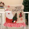 Santa Claus Christmas Chair Cover Cloth Wear for Chairs Dinner Chair Seat Cover  Restaurant