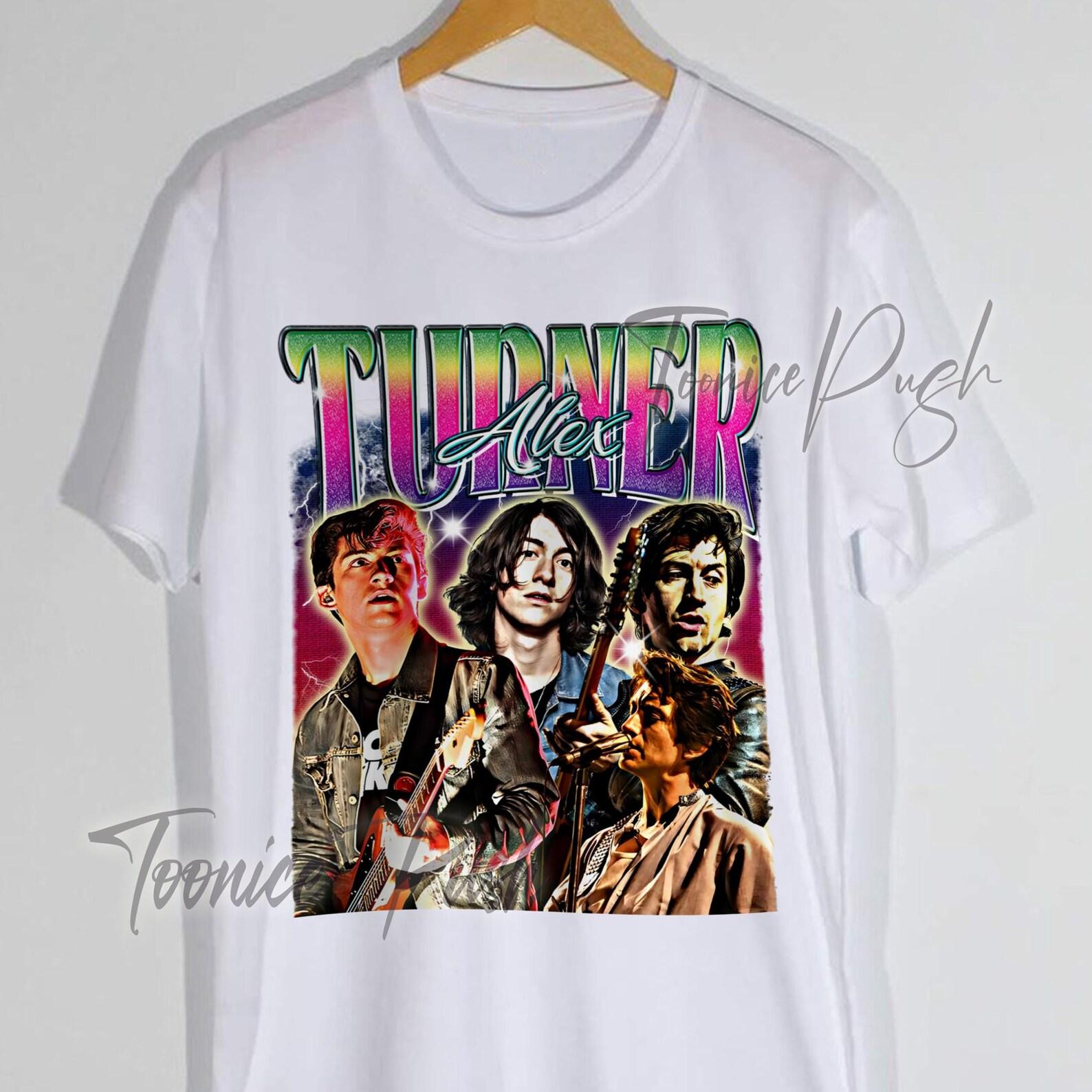 Alex Turner T shirt, Retro Graphic Design, Vintage Style M