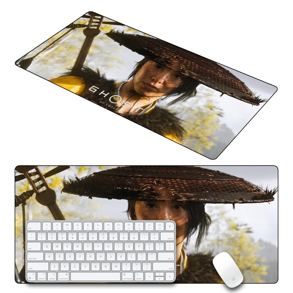 Mouse Pad XXL Computer Accessories Large Keyboard Laptop Table Pad The New Product Gamer Ghost of Yotei Gaming Mouse Mat
