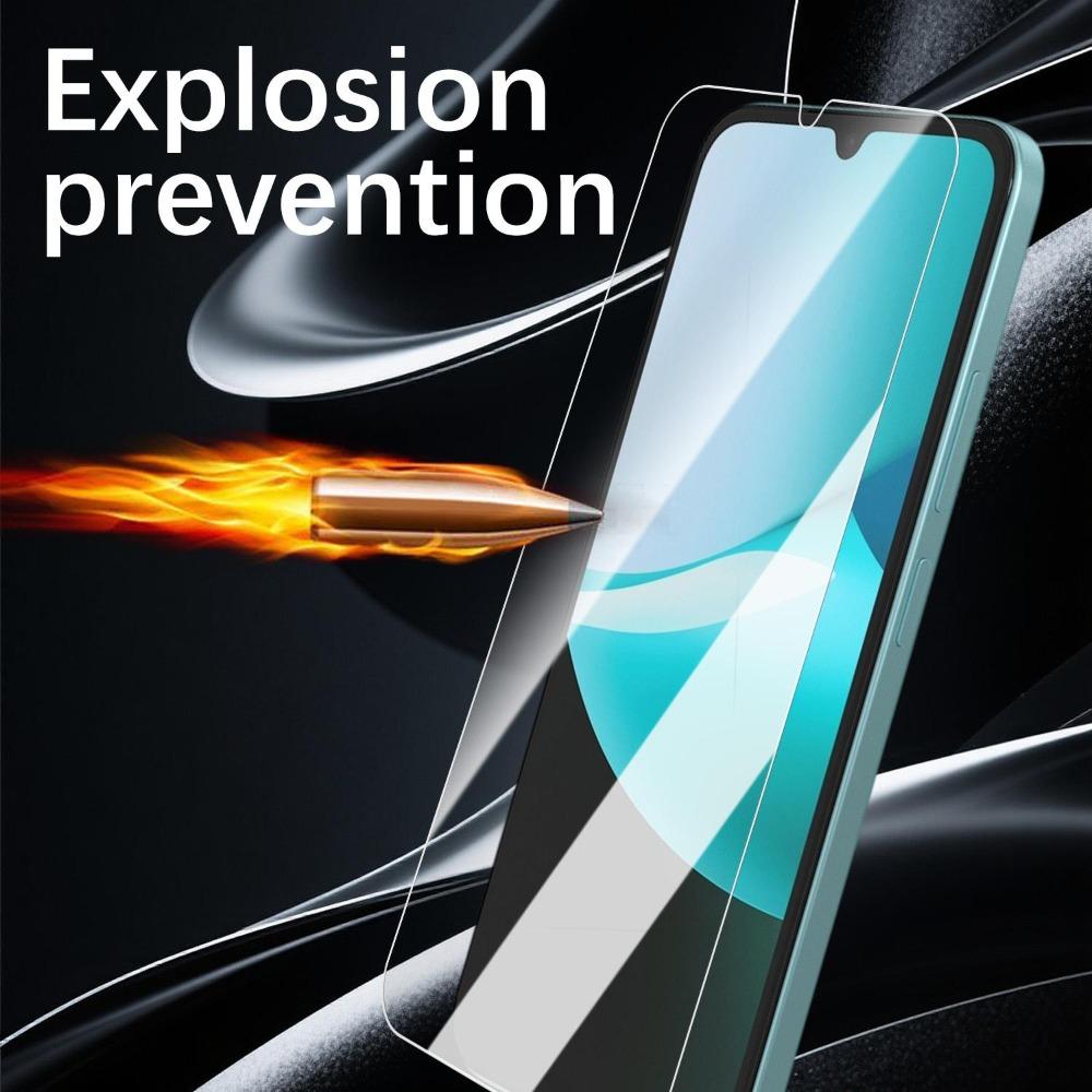 1-4pcs Ultra HD Tempered Glass for Redmi 15C Screen Protector Full Cover 9H Anti-scratch Protective Films for Xiaomi Redmi 15C