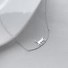 Adorable Cat Climbing Pendant Necklace – Niche Animal Clavicle Chain for Women