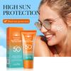 SADOER Sonnencreme Doppelrohr Multi-Effekt Reparatur Isolation SPF Hoher Schutz Anti-UV Leicht Feuchtigkeitsspendend Sonnenschutz für Draußen Reisen