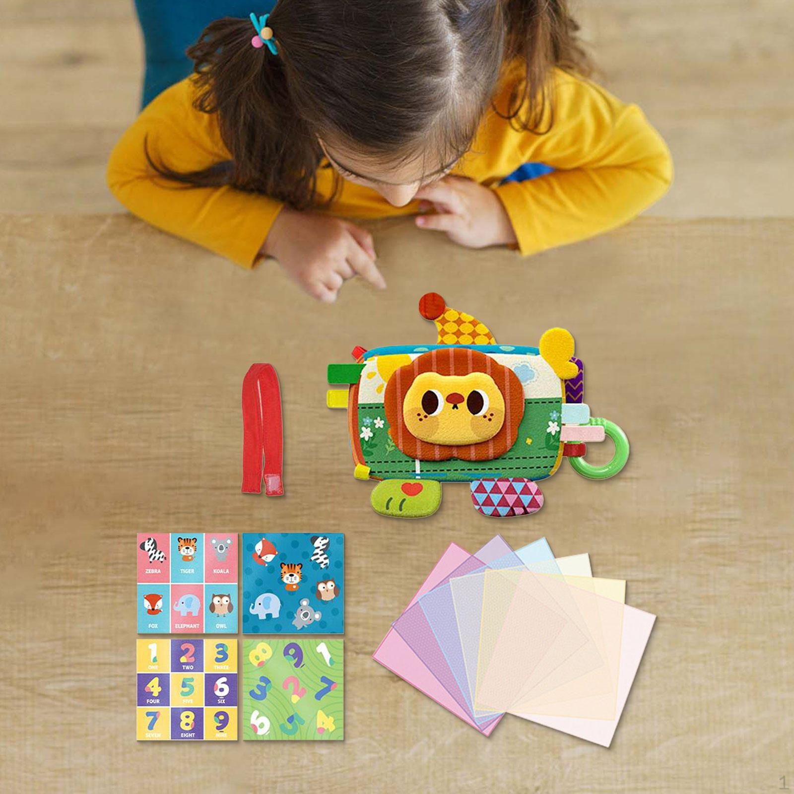 

Baby Tisue Box Toys Toy Дошкільне навчання дрібної моторики Сенсорні для