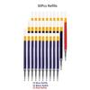 Retractable Gel Pens Refills Set Kawaii Stationery Writing Pen Black/Red/Blue Ink 0.5 Mm Ballpoint Pen Office School Supplies