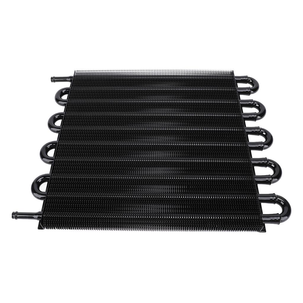 Transmission Oil Cooler 10 Row 395mm Aluminum Enhanced Fuel Efficiency Engine Oil Cooler Kit for 5 16in Transmission