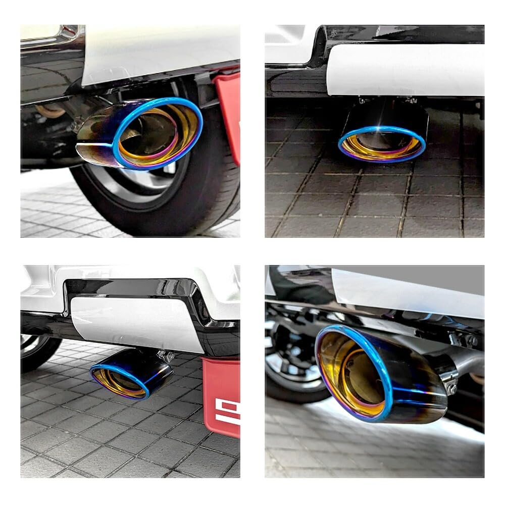 CORSA Delica Mini Compatible Muffler Cutter, Single Piece, Silver, Mirror Finish, Round, Round, Fall