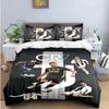 Exquisite Football Star Ronaldo 3D Print BoyBedding Set Duvet Cover Pillowcase Single Twin Size Gift for Student Adult 3pcs
