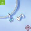 Mini Little Planet Diy Pendant Accessories, Romantic Dream Space S925 Sterling Silver Bracelet Beaded