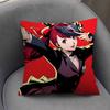 Game P-Persona 5 Cushion Cover Pillow Cover Decor Pillowcase Printed Cushion Case For Couch