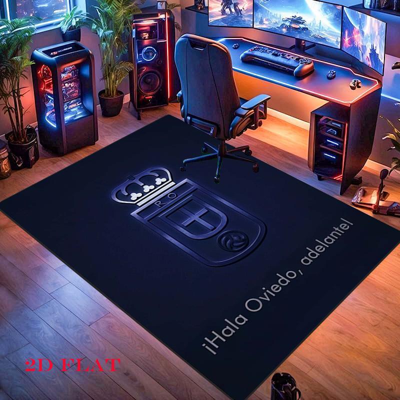Real Oviedo Carpet Rug for Living Room Bedroom Home Sofa Decoration,Kids play Nonslip Floor Mat