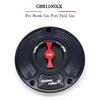 Motorcycle New CNC Aluminum Fuel Gas CAPS Tank Cap Tanks Cover With Rapid Locking For Honda CBR1100XX