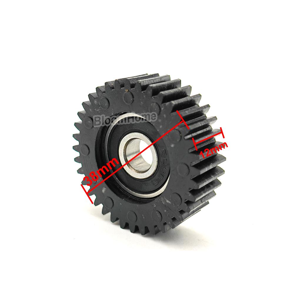 E-Bike Motor Zahnrad Kupplungssatz Nylonzahnrad mit 70mm Kupplung für Bafang Elektro 250W/350W Motor Teile 36T 38x12mm