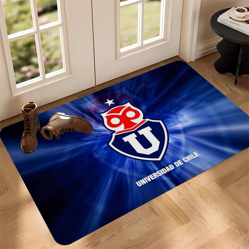 Chile U-University Logo Anime Bathroom Mat Anti-slip Absorb Water Long Strip Cushion Bedroon Mat Welcome Doormat