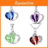 Korean Style Heart-shaped Zircon Crystal Necklace Collarbone Chain For Women Employee Benefits Wedding Travel Souvenir K132