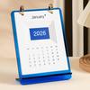 2026 Jahr des Pferdes Acryl-Schreibtischkalender - Einfacher Ins-Stil, Anpassbares Büro-Ornament