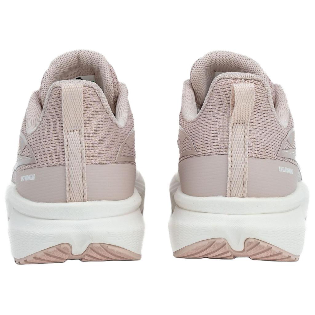 Anta Cloud Tracking Comfortable Trendy Shock Absorbing Non-Slip Low-Top Casual Running Shoes Women Sneaker Pink 122535522R-3