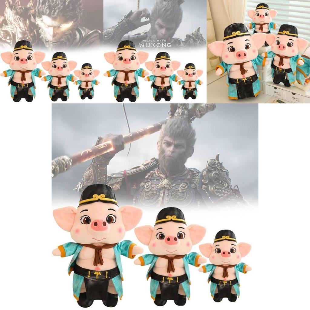 Adorable Pig Plush Doll Cute And Soft Stuffed Toy For Kids With Various Sizes