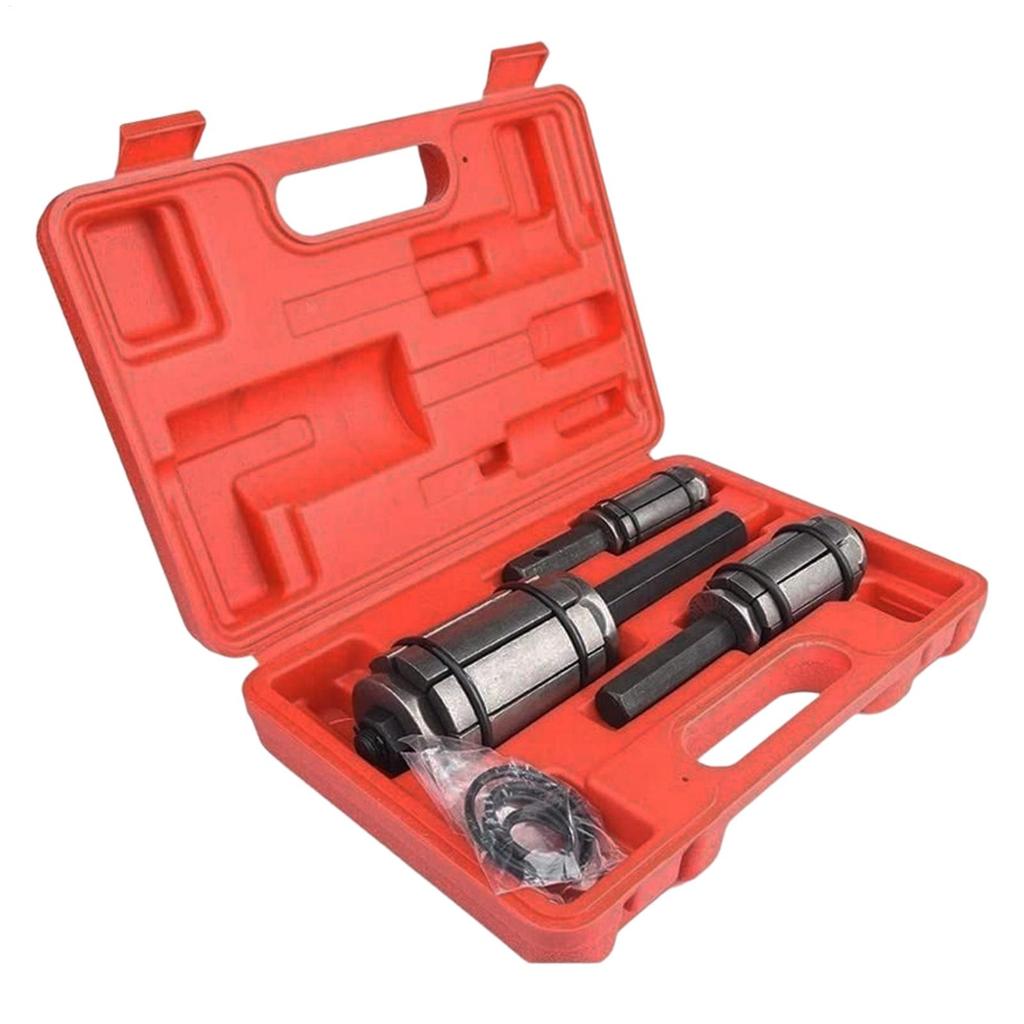 3pcs Exhaust Pipe Expander 1-1/8 To 3-1/2 Inches Pipes Automotive Tool Kit Tail Pipe Expander Muffler Tail Pipe Dent Removal Kit