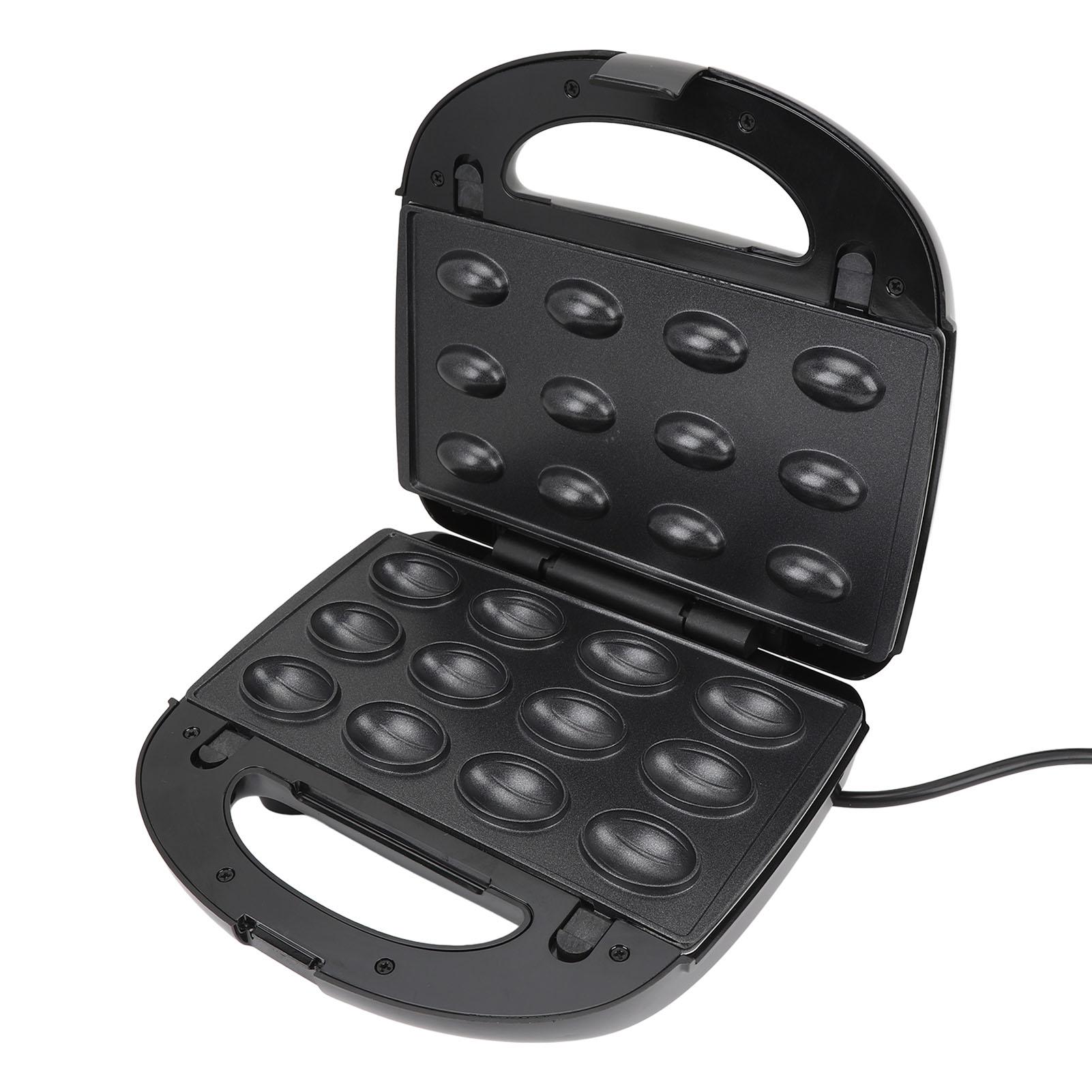 8 en 1   Machine à Petit-Déjeuner Maker Stick Proof avec 14 Plaques Amovibles pour   Beignet Gaufre Noix   Gâteau Steak Hot Dog