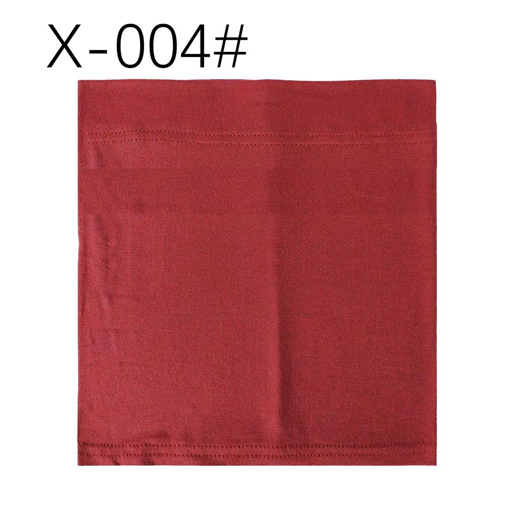 [Extended Version of Square Hat] High-quality Mercerized Cotton High-elasticity Tube Hat Bottomed Women's Headscarf Back Hat Absorbs Sweat and Is Bre