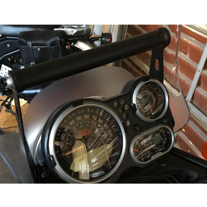 For ROYAL ENFIELD HIMALAYAN Motorcycle Windshield Stand Holder Phone Mobile Phone GPS Navigation Plate Bracket 2016 - 2020 2019
