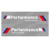 2pcs Car 3D Stickers Auto Side Body Sports Sticker Decals For BMW F10 F07 E90 E60 F30 E89 E85 E91 E92 X3 X4 X5 X6 1 3 5 7 Series