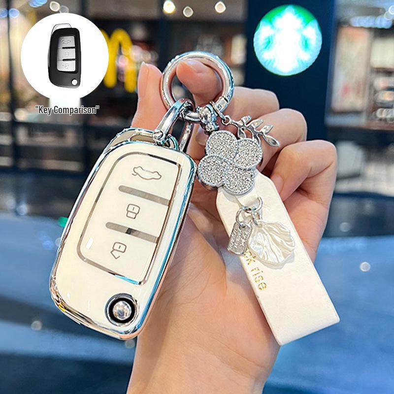 Geely Folding Key Cover for Vision X3, King Kong, Emgrand GL, Panda S1, Boyue X1, Xingrui, Binrui.