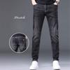 Men's Jeans Trendy Spring and Autumn Straight Stretch Pants Slim Fit Skinny Pants2024New Fashion Brand Men's Long Pants