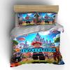 """Roblox Schloss Bettwäsche-Set" Bettwäsche Bettbezug-Set Bettbezug Kissenbezüge""" (1 * Bettbezug 2 * Kissenbezüge, ohne Bettdecke)