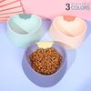 Cartoon Pet Food Bowl Strawberry Pattern Non-slip Anti-overturning Kitten Feeding Bowl Feeder Pet Supplies