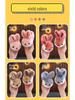 Children's Winter Cotton Slippers - Cute Cartoon Rabbit Design, Non-Slip, Warm for Boys and Girls
