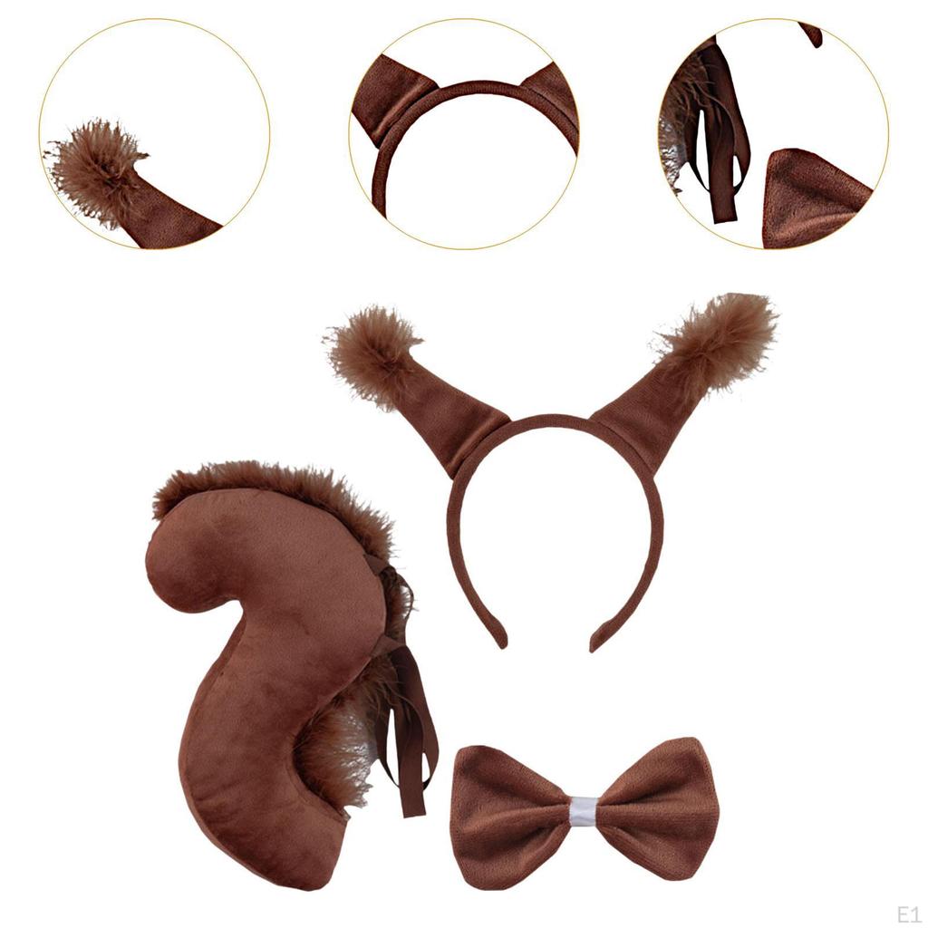 Tierkostüm-Zubehörset für Halloween-Feiern