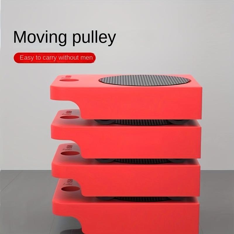 1 Set Make Moving Heavy Objects, Easier With This Universal Sliding Wheel, Perfect For Furniture, Beds, And Cabinets