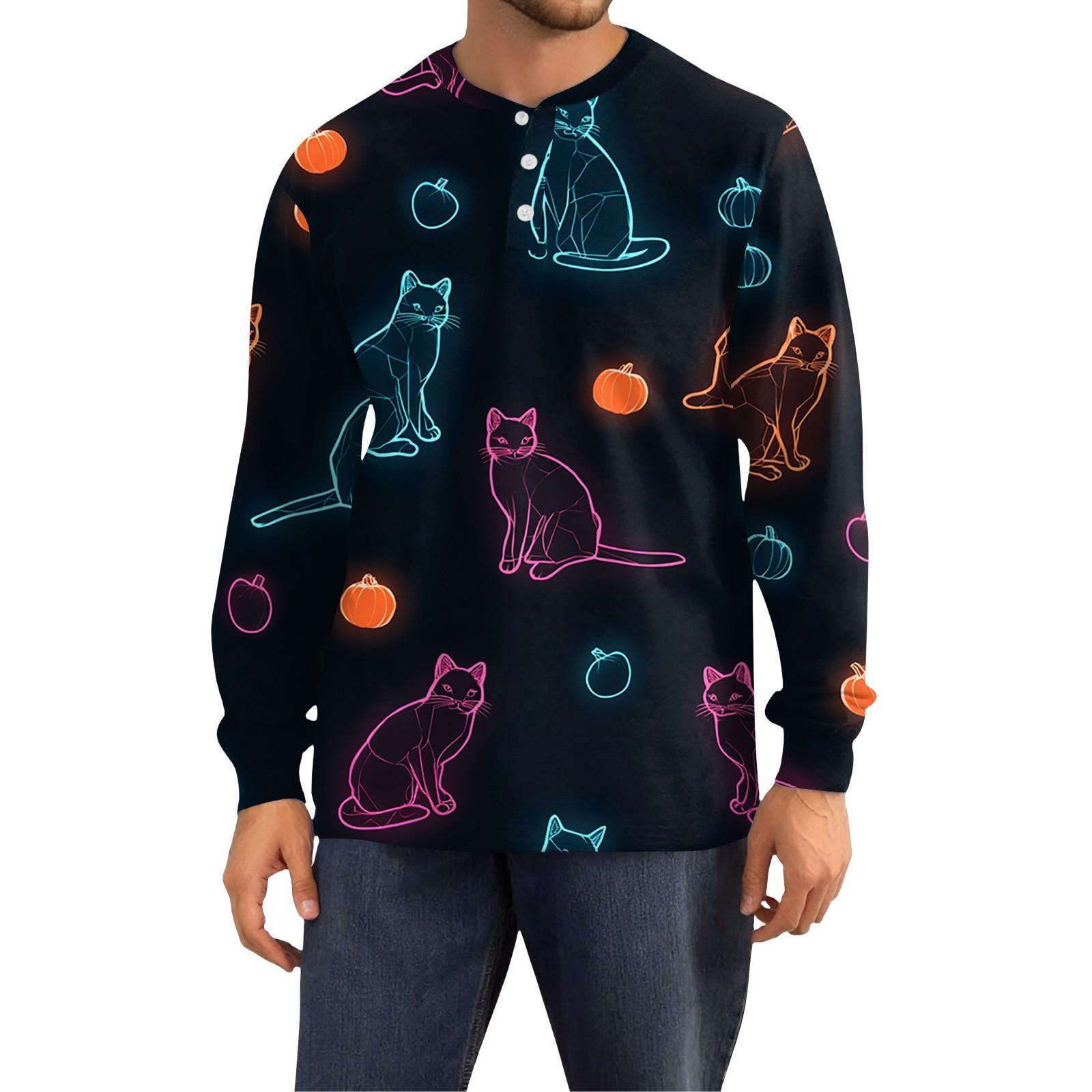 

Мужская свободная повседневная толстовка с длинными рукавами, лацканами и застежкой-молнией XXXL