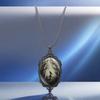 New Gothic Crow Forest Oval Women's Accessories Retro Jewelry Pendant Necklace